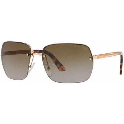 Prada Women's Sunglasses - Heritage Polarized Gray Gradient Brown Lens | 63VS-ZVN6E162 ,