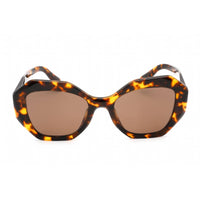 Prada Women's Sunglasses - Honey Tortoise Plastic Butterfly Frame | 0PR 16WS VAU05C ,