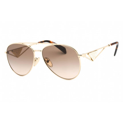 Prada Women's Sunglasses - Light Brown Gradient Light Gray Lens | 0PR 73ZS ZVN3D0 ,