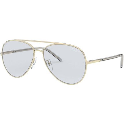 Prada Women's Sunglasses - Pale Gold Metal Pilot Frame | PRADA 0PR 66XS ZVN07D57 ,