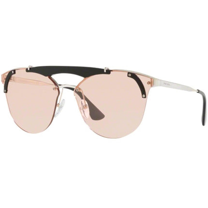 Prada Women's Sunglasses - Silver Black Butterfly Frame | PRADA 0PR 53US 1AB4Q042 ,
