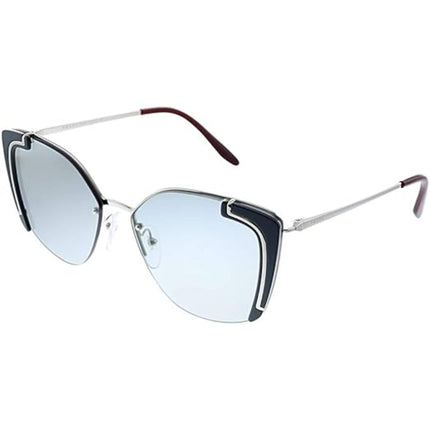 Prada Women's Sunglasses - Silver Grey Metal Butterfly Frame | PRADA 0PR 59VS 4295J064 ,