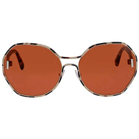 Prada Women's Sunglasses - Silver White Havana Metal Frame | PRADA 0PR 53TS UAO6N062 ,