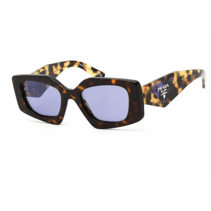 Prada Women's Sunglasses - Tortoise Plastic Irregular Shape Frame | 0PR 15YS 2AU05Q ,