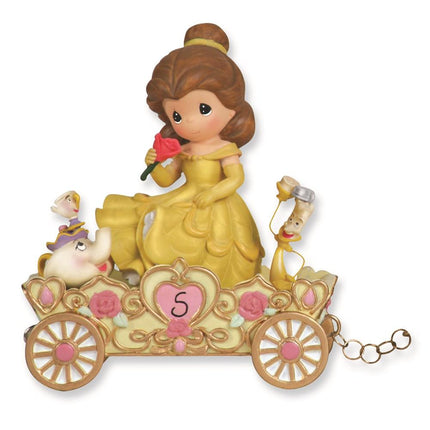 Precious Moments Disney Birthday Parade Belle Age 5 ,