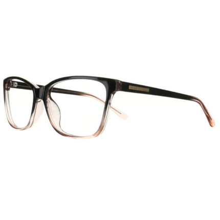 Prive Revaux Unisex Eyeglasses - Black Square Full-Rim Frame | Go-To Caviar Black Fade ,