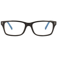 Prive Revaux Unisex Eyeglasses - Blue Light Lens Rectangular | Top Secret-Caviar Black ,