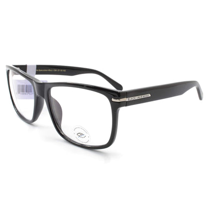 Prive Revaux Unisex Eyeglasses - Rectangle Frame | Speculator-Caviar Black ,