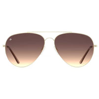 Prive Revaux Unisex Sunglasses - The Cali Tinted Lens | The Cali Champagne Gold Brown ,