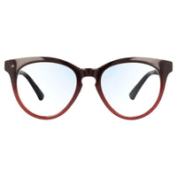 Prive Revaux Women's Eyeglasses - Blue Light Lens Cranberry Frame | The Julia-Merlot ,