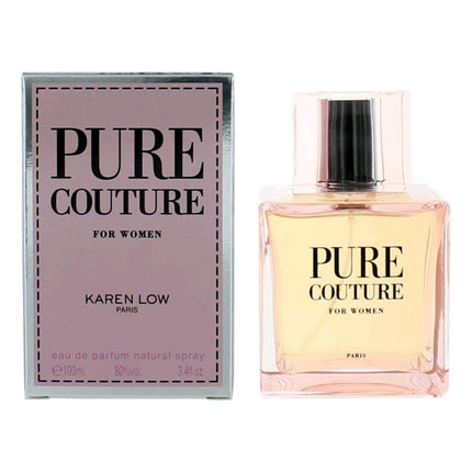 Pure Couture by Karen Low, 3.4 oz Eau De Parfum Spray for Women ,