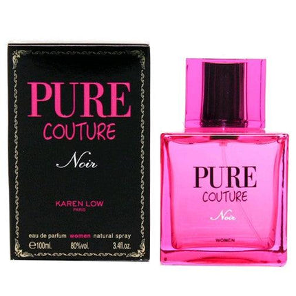 Pure Couture Noir by Karen Low, 3.4 oz Eau De Parfum Spray for Women ,