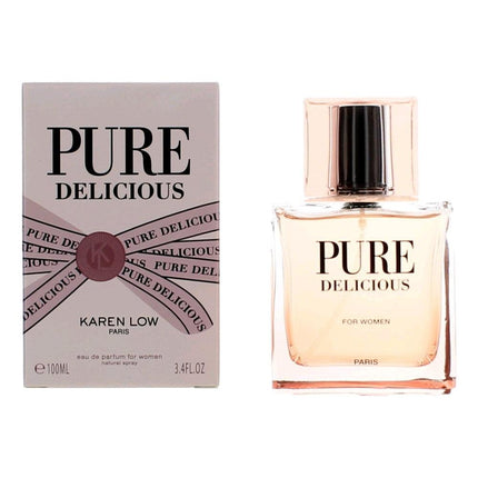 Pure Delicious by Karen Low, 3.4 oz Eau De Parfum Spray for Women ,