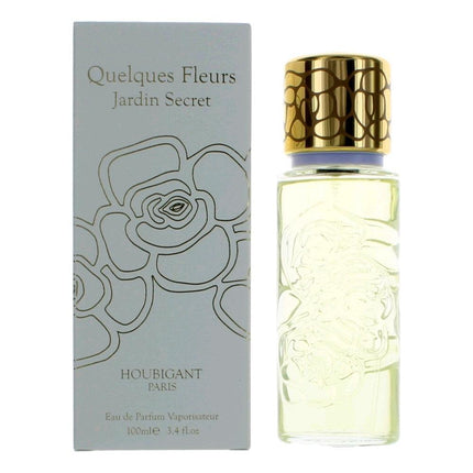 Quelques Fleurs Jardin Secret by Houbigant, 3.4 oz Eau De Parfum Spray for Women ,