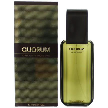 Quorum by Puig, 3.4 oz Eau De Toilette Spray for Men ,