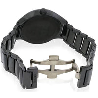 Rado Men's Automatic Watch - True Thinline Black Ceramic Bracelet | R27969152 ,