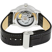 Rado Men's Quartz Watch - Coupole Classic Automatic Beige Dial Black Leather Strap | R22860105 ,