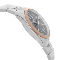 Rado Men's Quartz Watch - Hyperchrome Black Dial Rose Gold Bezel Bracelet | R32184163 ,
