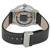 Rado Men's Watch - Coupole Classic Automatic Black Dial Leather Strap | R22860715 ,