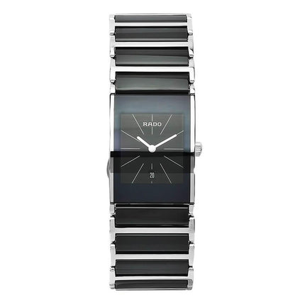 Rado R20785152 Women's Bracelet Watch - Integral Black Ceramic & Steel | R20785152 ,