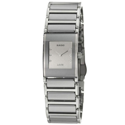 Rado Women's Diamond Watch - Integral Jubile Silver Tone Bracelet | R20747712 ,