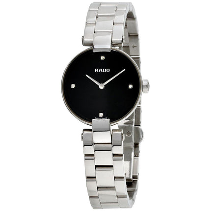 Rado Women's Quartz Watch - Coupole Black Dial Bracelet | R22854703 ,