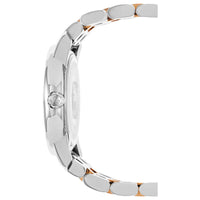Rado Women's Quartz Watch - DiaMaster Silver Tone, Rose Gold Bracelet | R14089163 ,