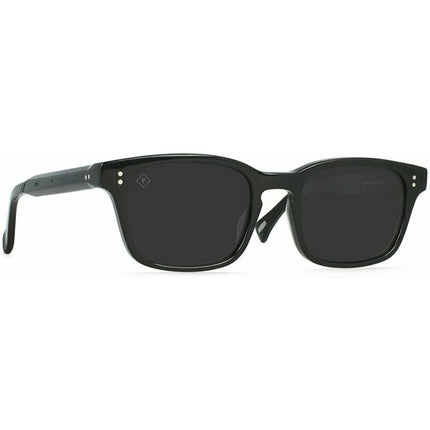 Raen Men's Sunglasses - Full Rim Crystal Black Plastic Square | RAEN 100U193DOD S236 ,