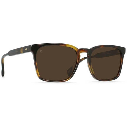 Raen Men's Sunglasses - Full Rim Kola Tortoise Plastic Square | RAEN 100M181PIE S253 ,