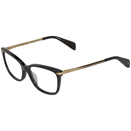 Rag and Bone Women's Eyeglasses - Blk Gold Cat Eye Frame | RAG AND BONE RNB3010 02M2 ,