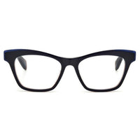 Rag and Bone Women's Eyeglasses - Blue Brown Cat Eye Frame | RAG AND BONE RNB3035 0S9W ,