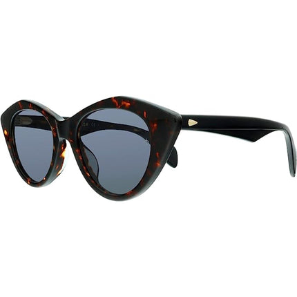 Rag and Bone Women's Sunglasses - Dark Havana Frame | RAG AND BONE RNB1028/S 0086/IR ,