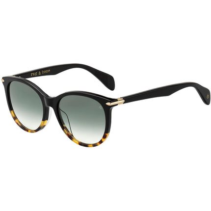 Rag and Bone Women's Sunglasses - Green Shaded Lens | RAG AND BONE RNB1020/S 0WR7/9K ,