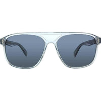 Rag and Bone Women's Sunglasses - Grey Lens Grey Crystal Frame | RNB5026/G/S 0CBL ,
