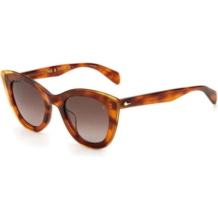 Rag and Bone Women's Sunglasses - Red Havana Frame | RAG AND BONE RNB1042/G/S 00UC/HA ,
