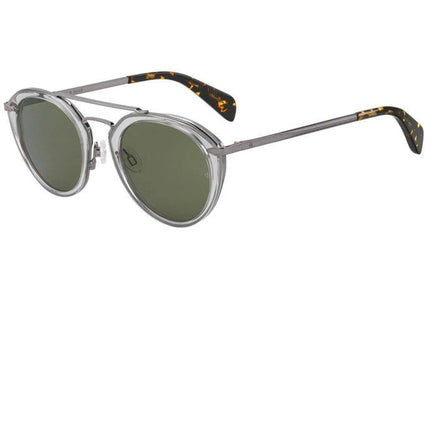 Rag And Bone Women's Sunglasses - Round Green Lens | RAG AND BONE RNB1017/S 0KB7/QT ,