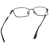 Ray-Ban Men's Eyeglasses - Blue Titanium Frame Rectangular | 8745D 1061 55 ,