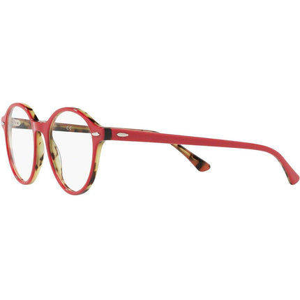 Ray Ban Men's Eyeglasses - Bordeaux Havana Green Frame | 0RX7118-5714-50-19-145 ,