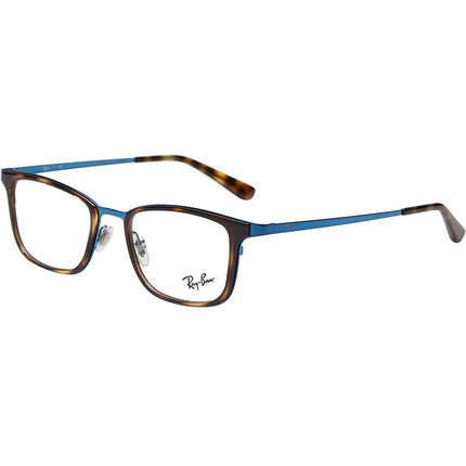 Ray Ban Men's Eyeglasses - Demo Lens Brushed Blue Frame | 0RX6373M-2924-52-20-145 ,