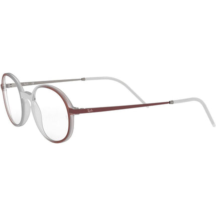 Ray Ban Men's Eyeglasses - Demo Lens Plastic Round Frame | 0RX7153-5792-50-21-145 ,