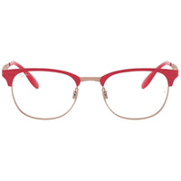 Ray Ban Men's Eyeglasses - Full Rim Matte Red Metal Square | RAY BAN 0RX6346 2974 ,