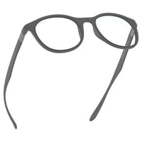 Ray Ban Men's Eyeglasses - Grey Plastic Frame Round | 7166 5521 53 ,
