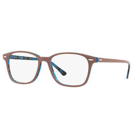 Ray Ban Men's Eyeglasses - Top Light Brown on Havana Blue | 7119 5715 53 ,