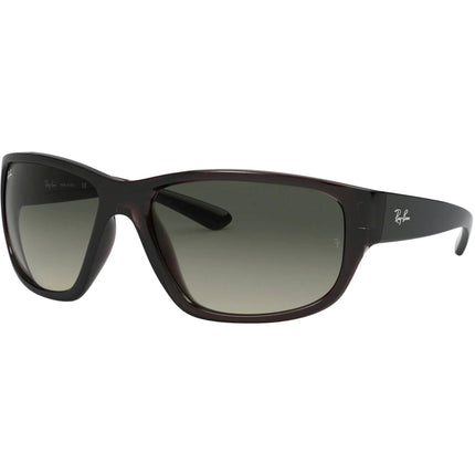 Ray Ban Men's Sunglasses - Full Rim Transparent Grey Frame | RAY BAN 0RB4300 705/71 ,