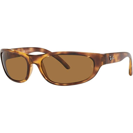 Ray-Ban Men's Sunglasses - Havana Rectangular Plastic Frame | RAY BAN 0RB4033 642/47 ,