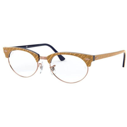 Ray-Ban Unisex Eyeglasses - Beige Cat Eye Full-Rim Frame | RAY BAN 0RX3946V 8051 ,