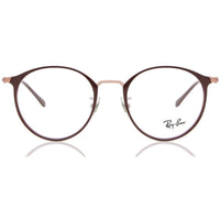 Ray Ban Unisex Eyeglasses - Bordeaux On Light Borde Frame | RAY BAN 0RX6378F 3070 ,
