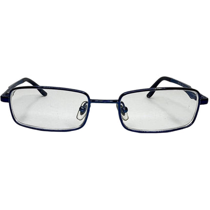 Ray Ban Unisex Eyeglasses - Full Rim Blue Metal Rectangular | RAYBAN 0RB1023 4000 ,