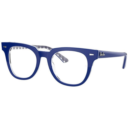 Ray Ban Unisex Eyeglasses - Full Rim Blue Plastic Square Frame | RAY BAN 0RX5377 8090 ,