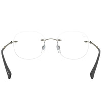 Ray-Ban Unisex Eyeglasses - Matte Dark Gunmetal Round | 8747 1128 48 ,